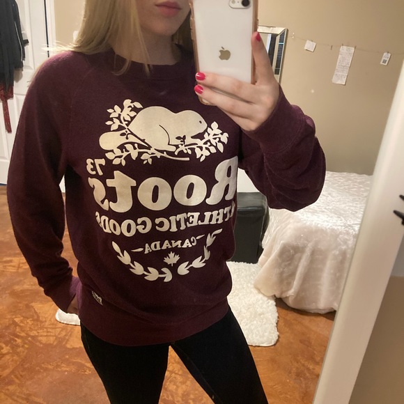 Roots Purple Sweater - Picture 5 of 5